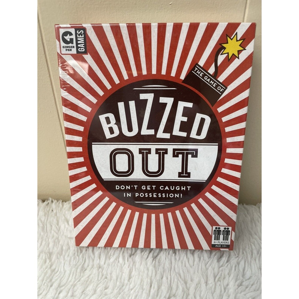 The Game of Buzzed Out by Ginger Fox Games (2016) BRAND NEW & SEALED‎